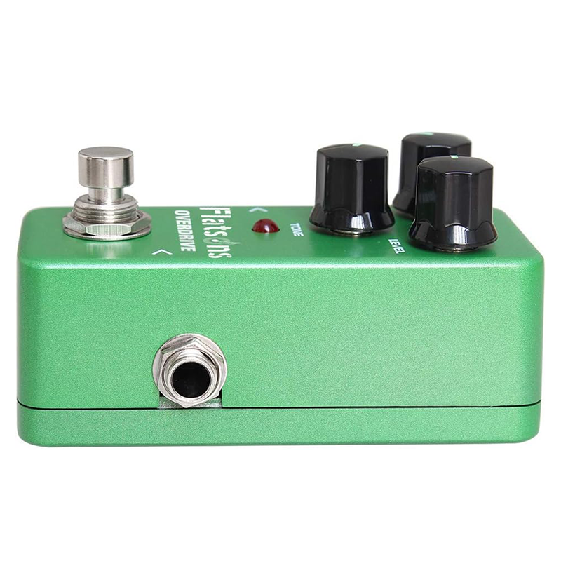 Guitar Mini Effects Pedal Over Drive Warm and Natural Tube Overdrive Effect Sound Processor Portable Accessory for Guitar and Bass Exclude Power Adapter FOD3