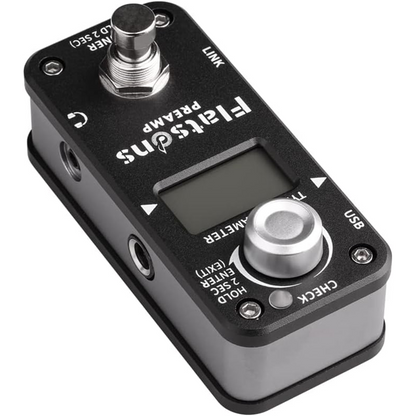 Multi-Function Guitar Pedal Delay Reverberation effect Pedal Tuner mode Mini Guiatr Pedal FTE2 (FPR1)