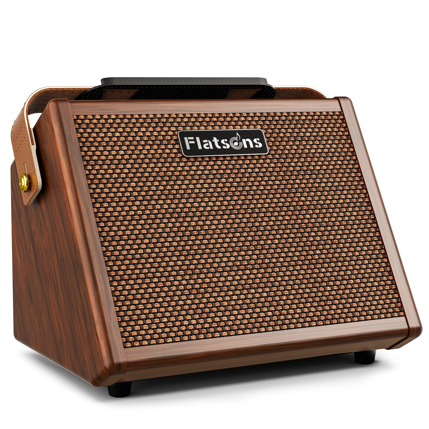 Crush20 Acoustic Guitar Amp, 20W Mic/Guitar Amplifier with Reverb, 2-Band EQ, Rechargeable 8H Battery Life, Advanced Dual-chip Wireless Portable Speaker for 6.35mm Microphone/Acoustic Guitars