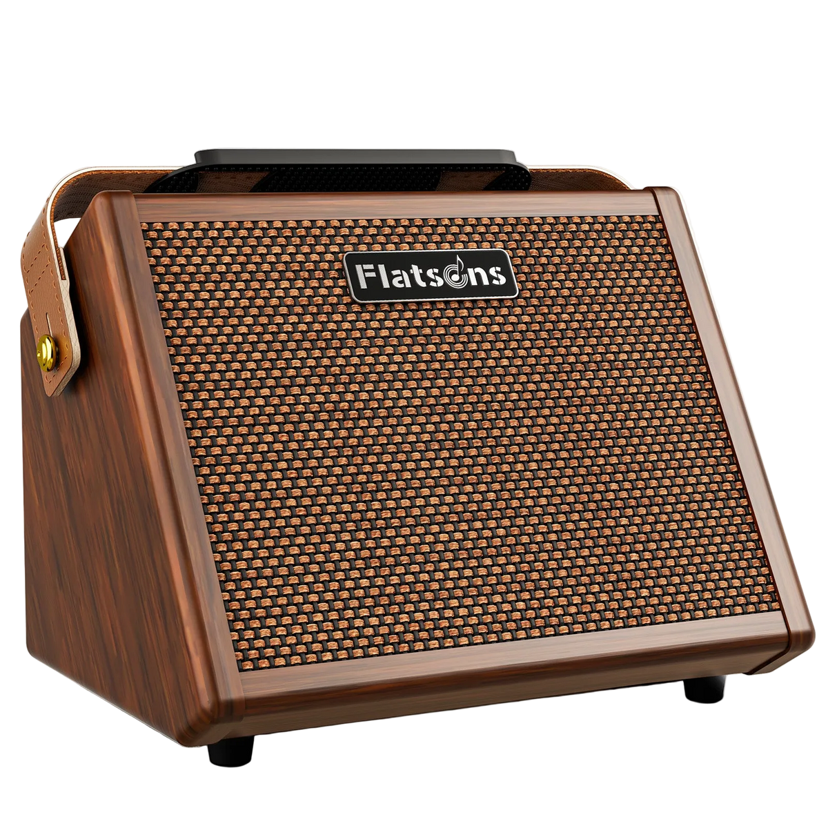Crush20 Acoustic Guitar Amp, 20W Mic/Guitar Amplifier with Reverb, 2-Band EQ, Rechargeable 8H Battery Life, Advanced Dual-chip Wireless Portable Speaker for 6.35mm Microphone/Acoustic Guitars
