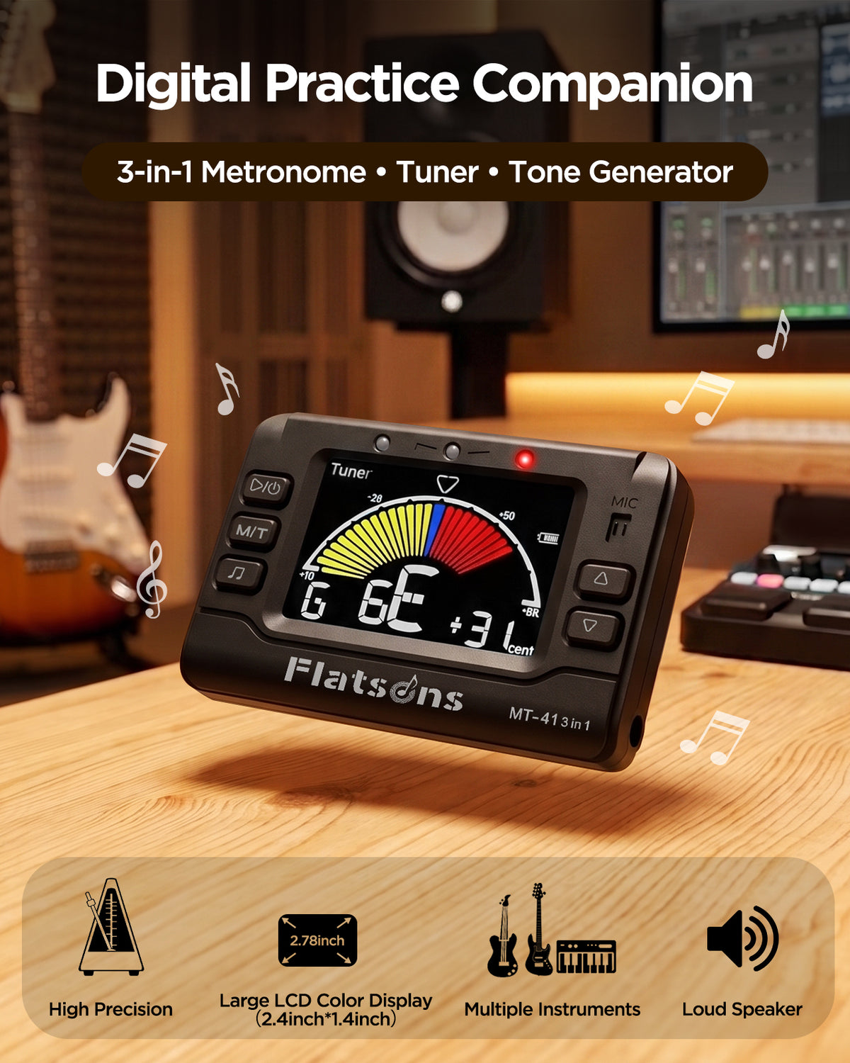 MT-41 Metronome Tuner