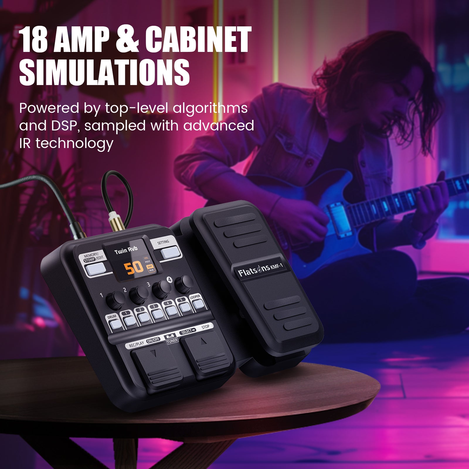 Controls that stay out of the way.