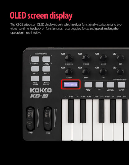 Flatsons KB-25 MIDI Controller Keyboard